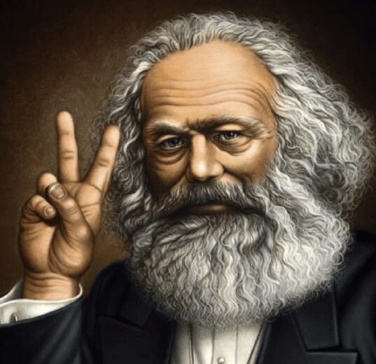 Майонез в бороде Карла Маркса